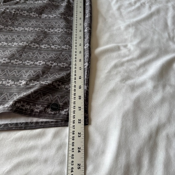 Far West Men's Aztec Swim Trunks Board Shorts Gray Size 2XL Tribal Mesh Brief - Picture 13 of 15